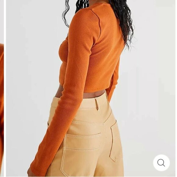 free People Key To My Heart Crop Top xsmall - Picture 4 of 10